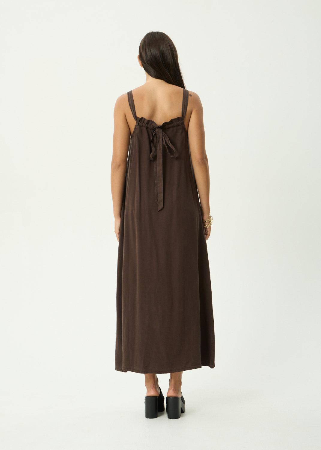 AFENDS Vania - Maxi Dress - Coffee