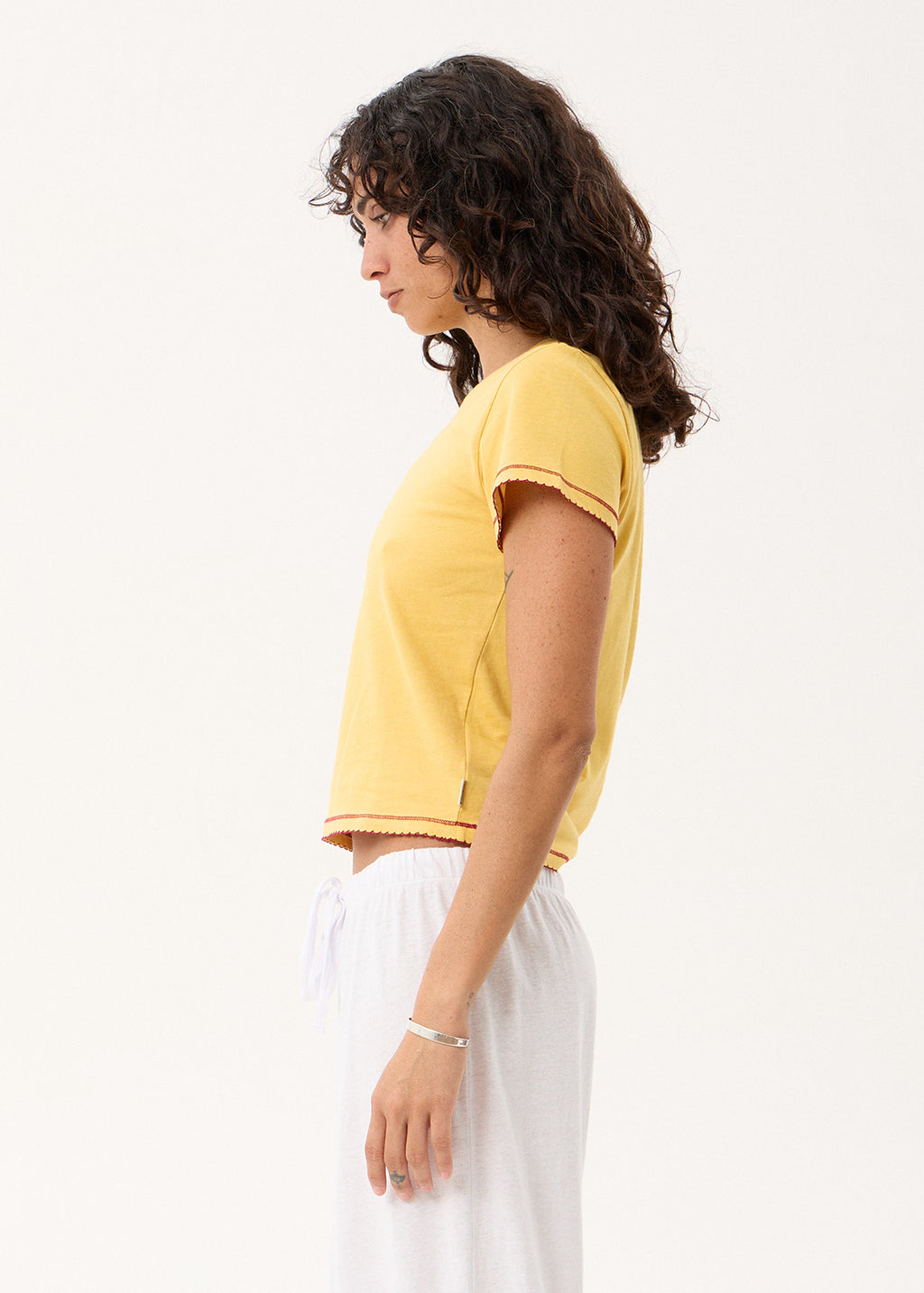 AFENDS Bandida - Baby Tee - Vintage Mango