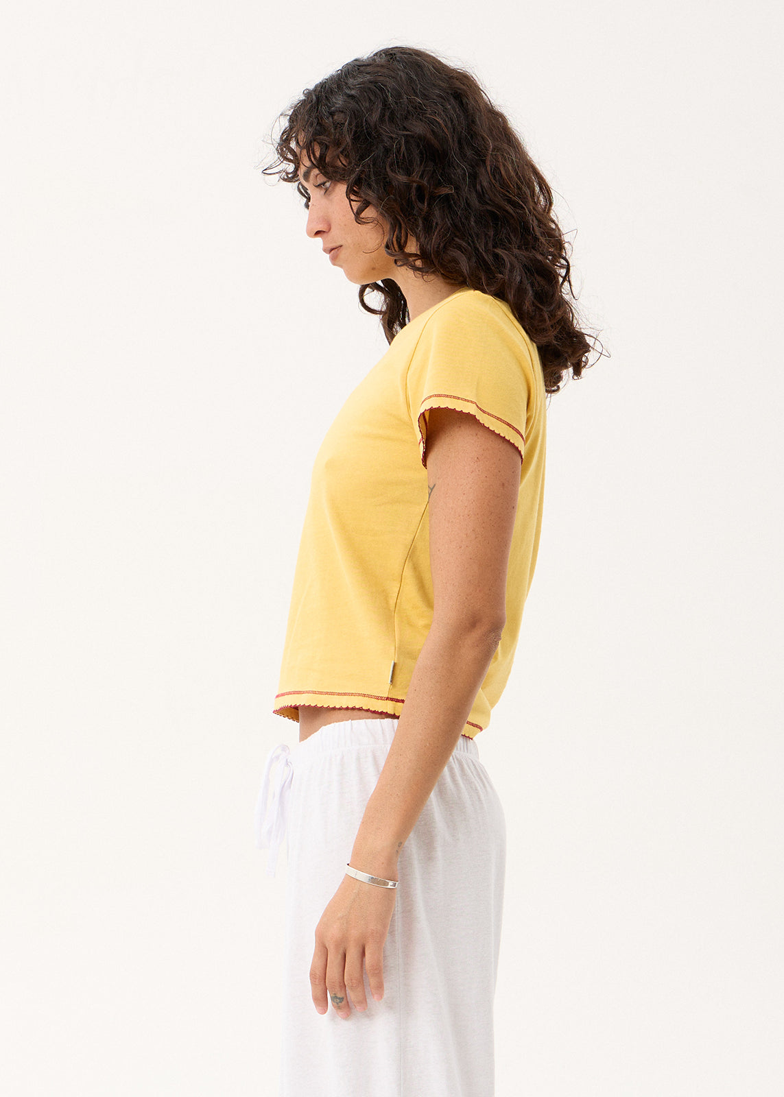 AFENDS Bandida - Baby Tee - Vintage Mango
