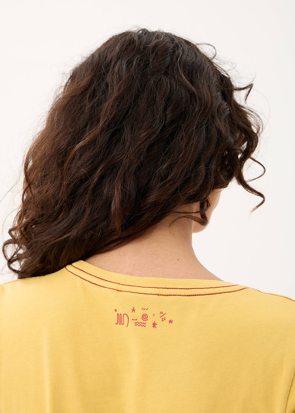 AFENDS Bandida - Baby Tee - Vintage Mango