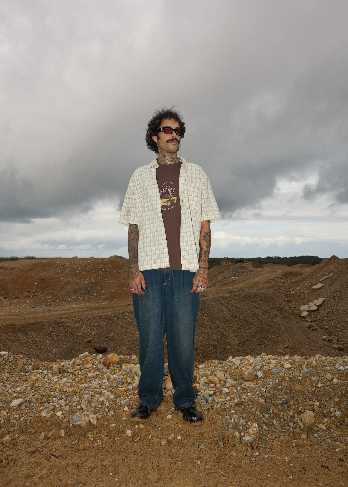 AFENDS Mens Legacy - Short Sleeve Shirt - Boa Check