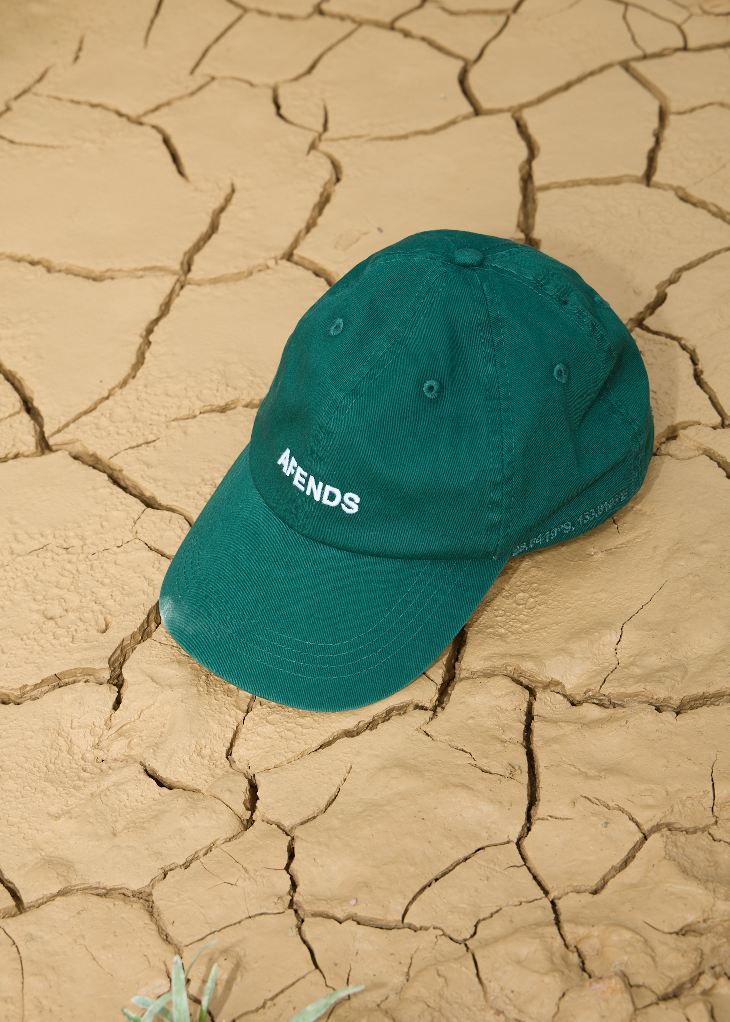 AFENDS Womens Daylight - Panelled Cap - Hunter Green