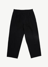 Afends Mens Ninety Eights - Recycled Elastic Waist Pant - Black - Afends mens ninety eights   recycled elastic waist pant   black 