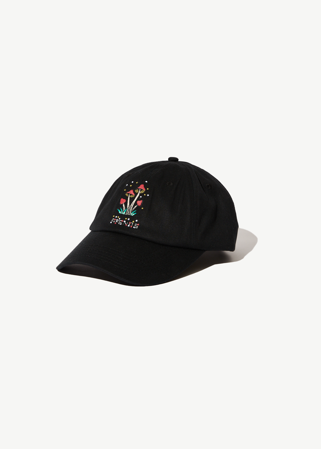 AFENDS Unisex Journey Inward - 6 Panel Cap - Black 