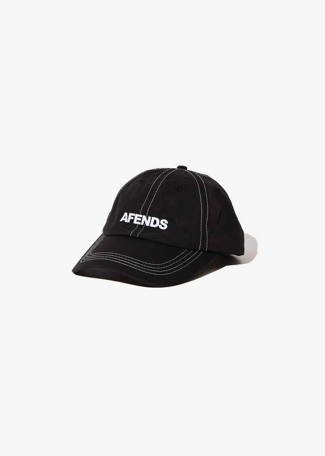 AFENDS Unisex Vinyl - 6 Panel Cap - Black 