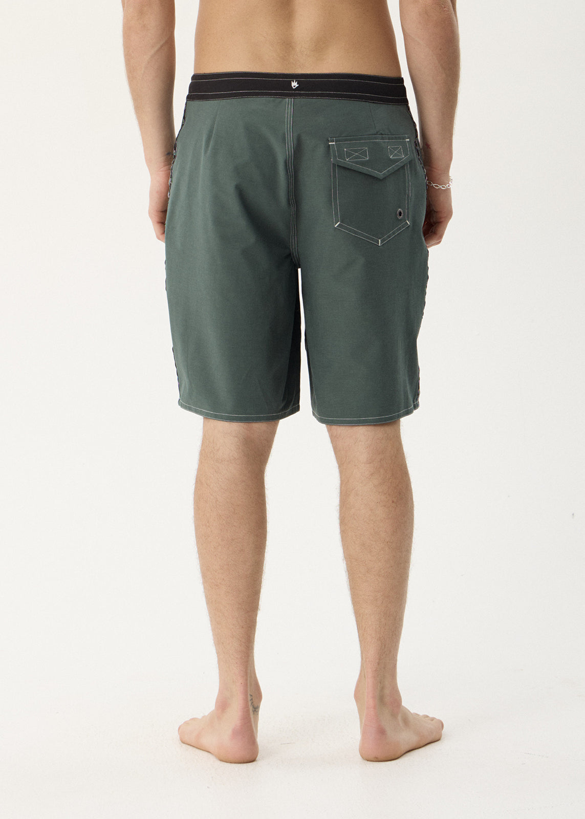 AFENDS Mens The Wreck - Surf Related V2 Boardshort 20" - Pine