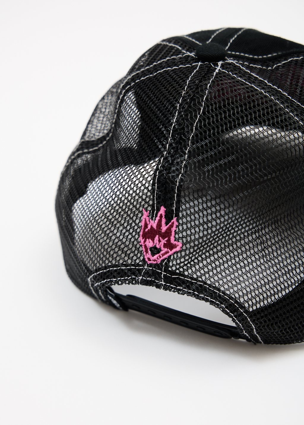 AFENDS Mens Arch - Six Panel Mesh Cap - Black