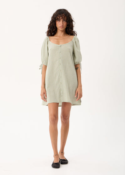 AFENDS Benni - Mini Dress - Sage Check