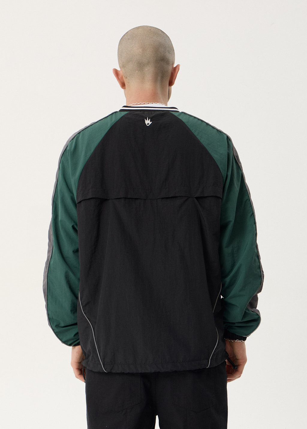 AFENDS Mens Nationals - Sports Crew Neck - Black