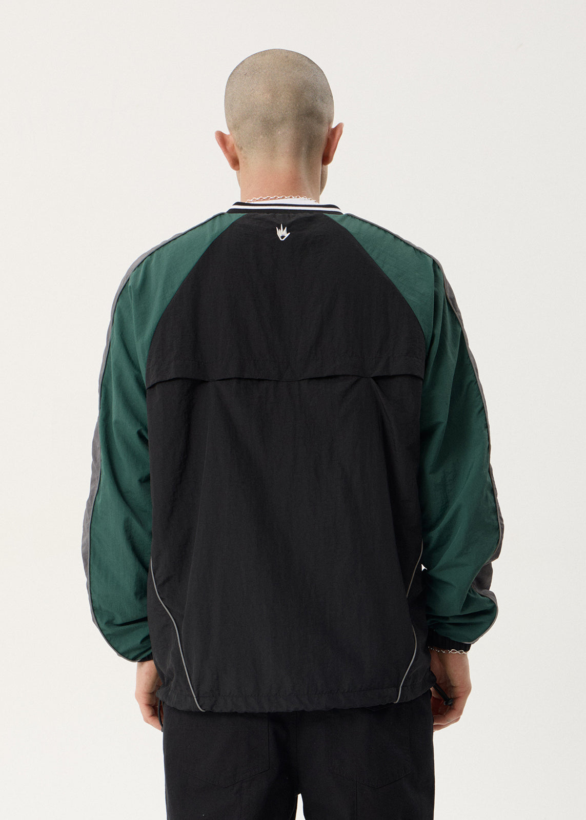 AFENDS Mens Nationals - Sports Crew Neck - Black