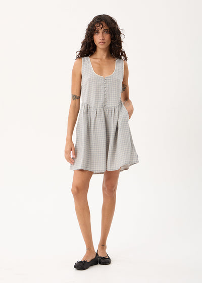AFENDS Jesse - Mini Dress - Silver Birch