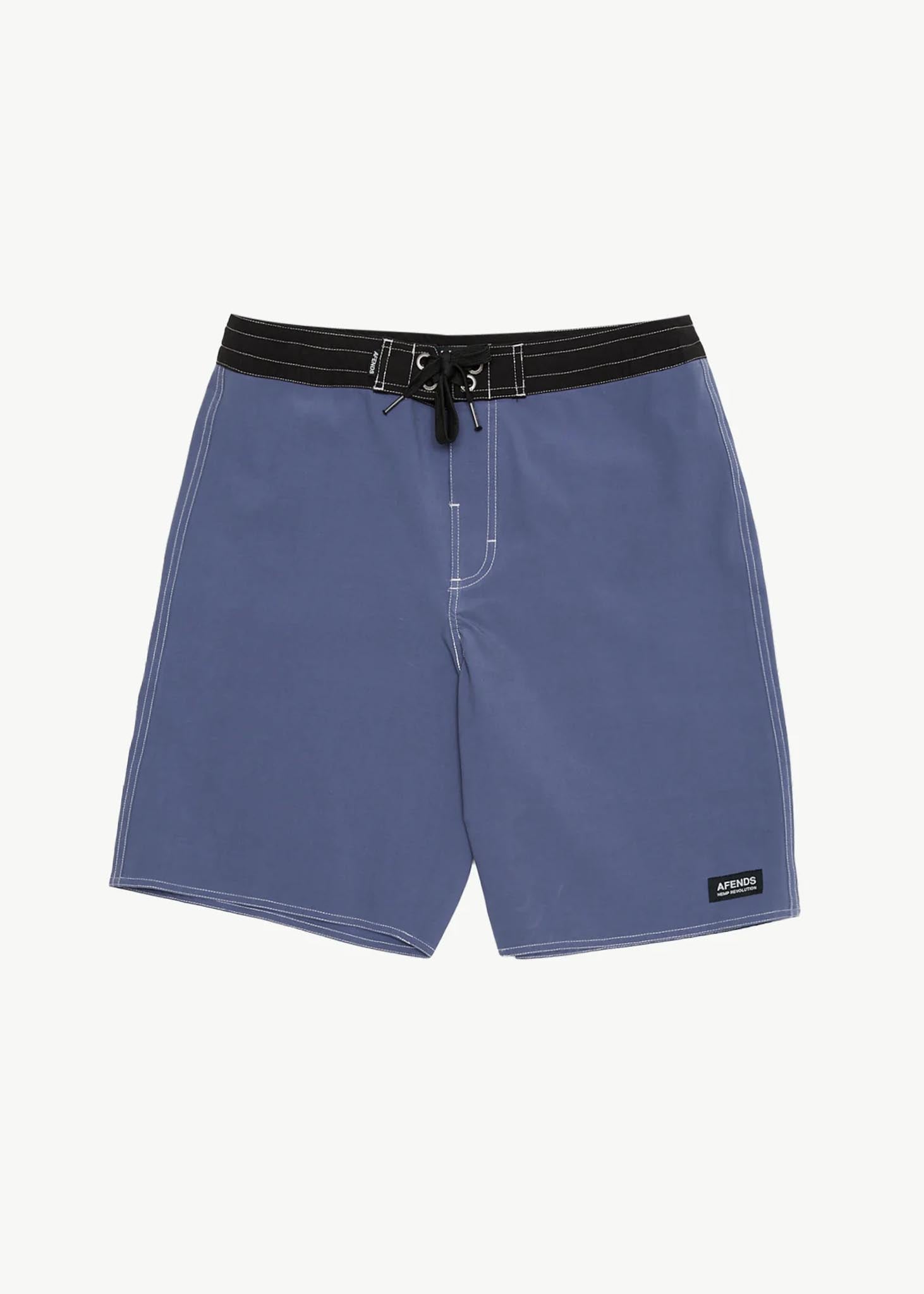 AFENDS Mens Surf Related - Fixed Waist Boardshort 20" - Marlin