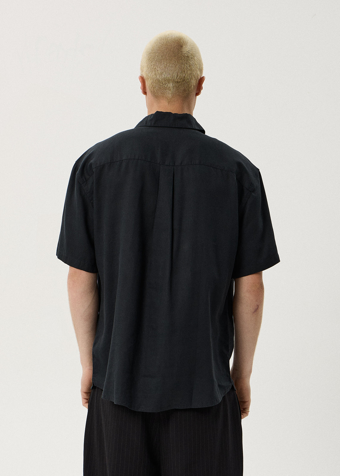 AFENDS Foundation - Short Sleeve Shirt - Black