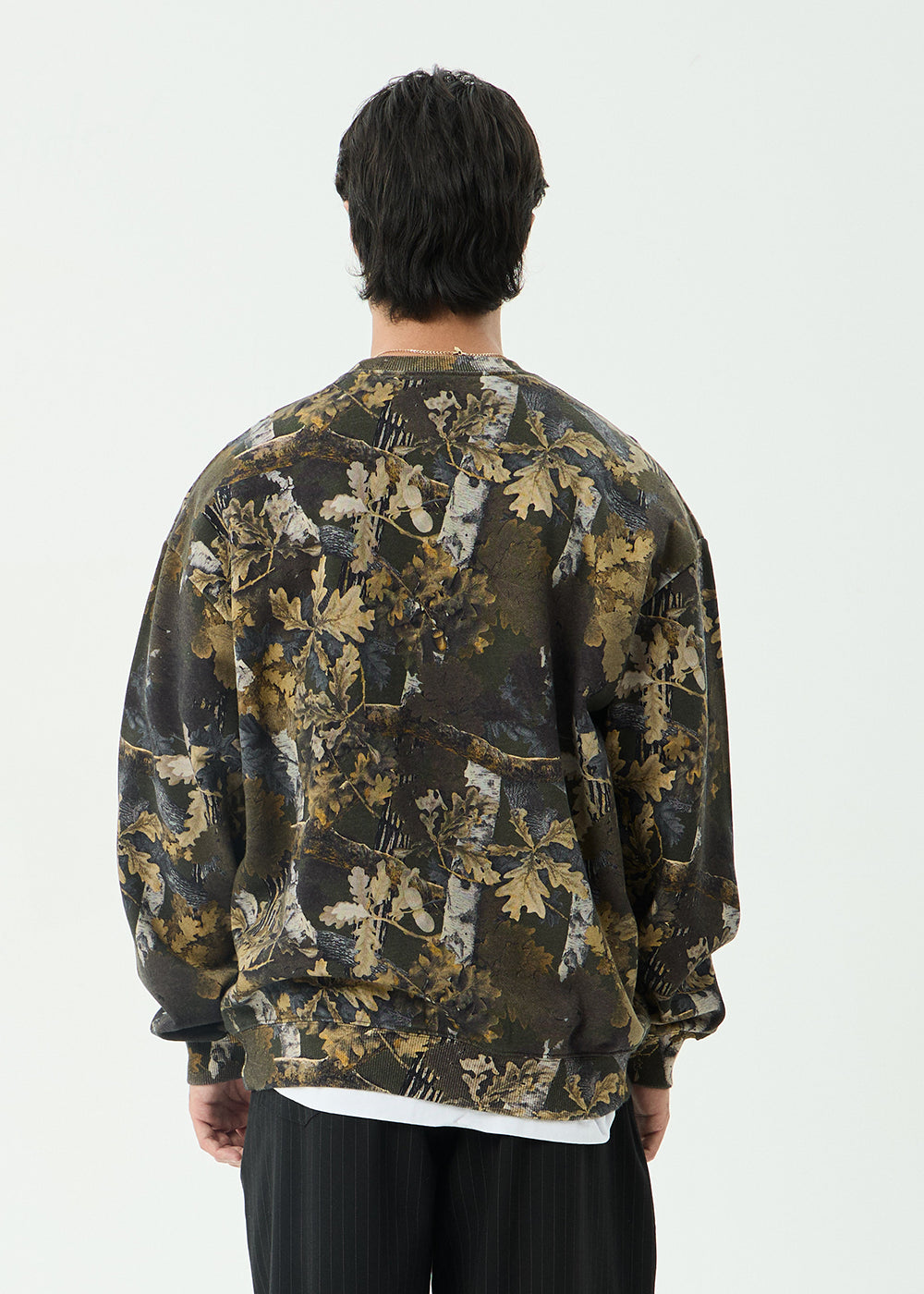 AFENDS Mens Find Me - Crew Neck - Find Me