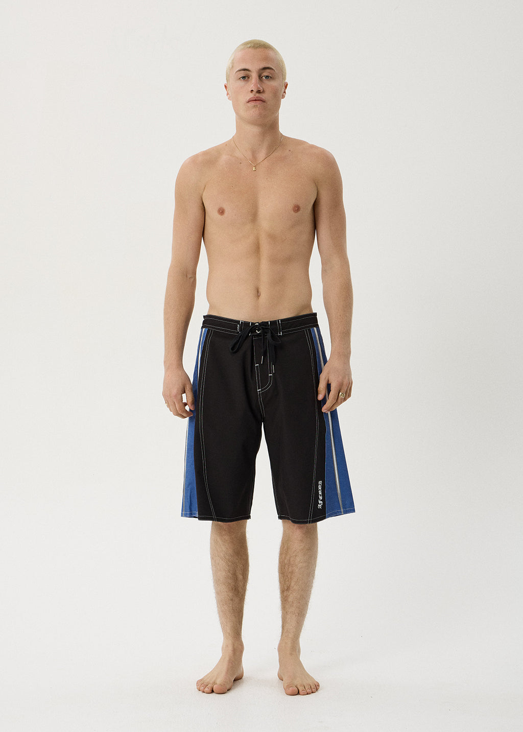 AFENDS Forum - Surf Related V2 Boardshort 22" - Black / Blue