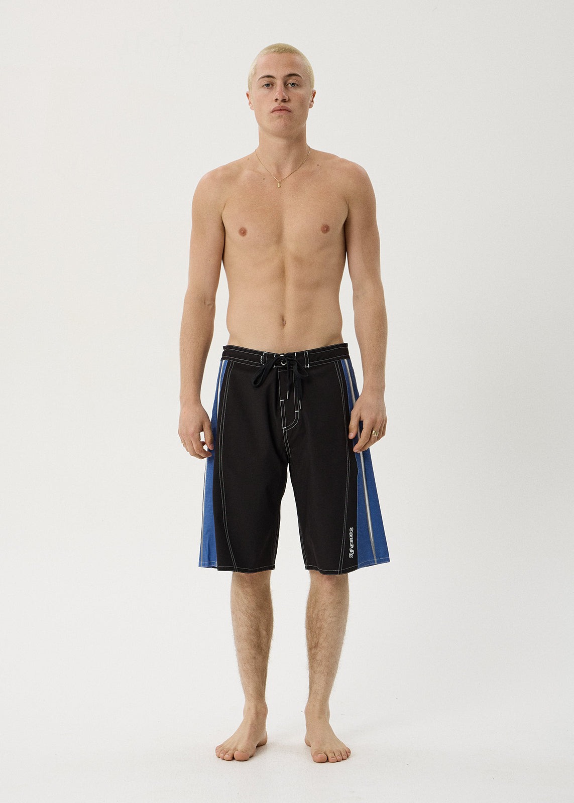 AFENDS Forum - Surf Related V2 Boardshort 22" - Black / Blue