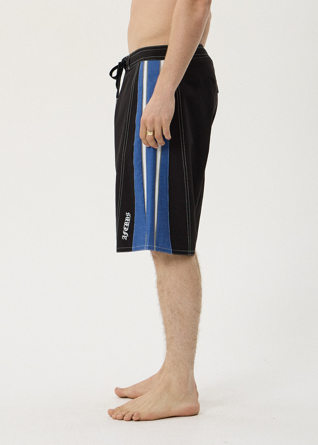 AFENDS Forum - Surf Related V2 Boardshort 22" - Black / Blue