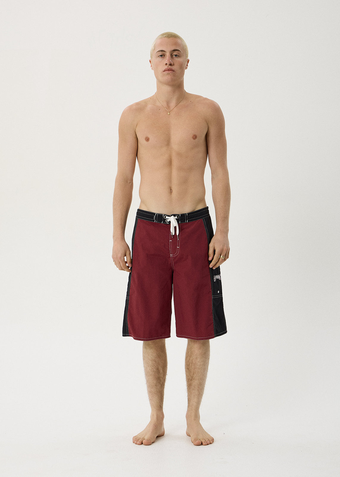 AFENDS Goddess - Surf Related V2 Boardshort 22" - Burgundy
