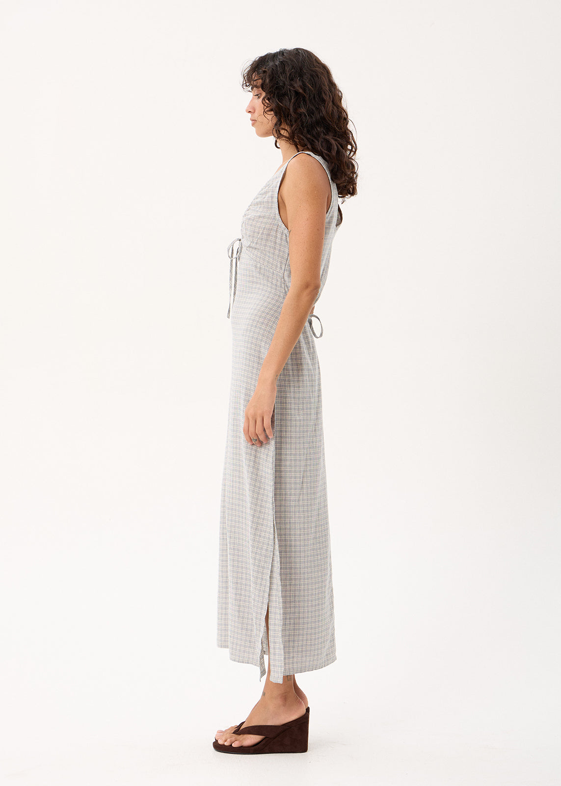 AFENDS Izzy - Maxi Dress - Silver Birch