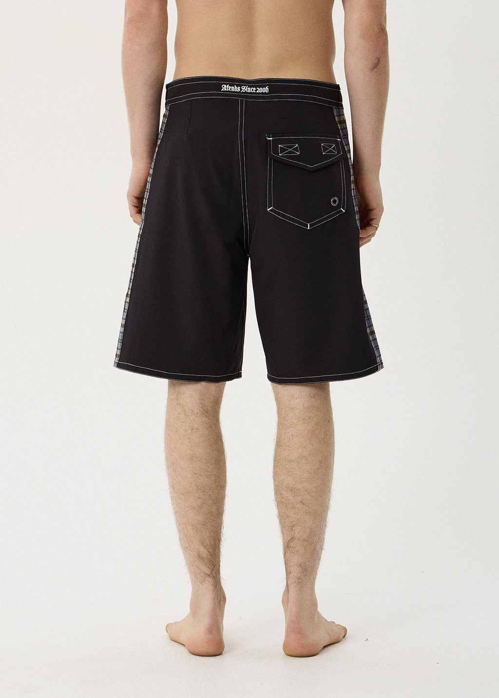 AFENDS Mustang - Surf Related V2 Boardshort 20" - Black