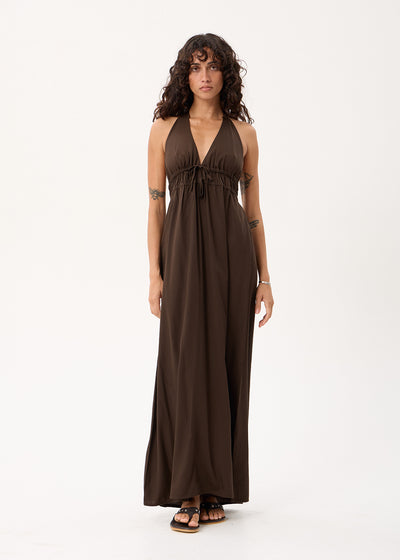 AFENDS June - Maxi Dress - Coffee