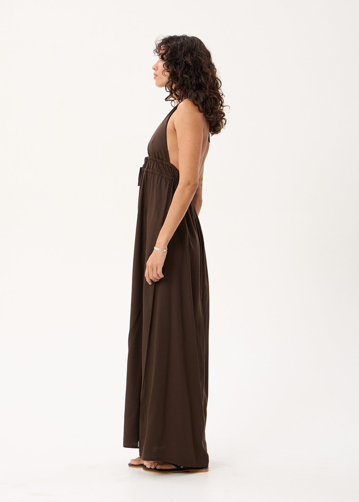 AFENDS June - Maxi Dress - Coffee