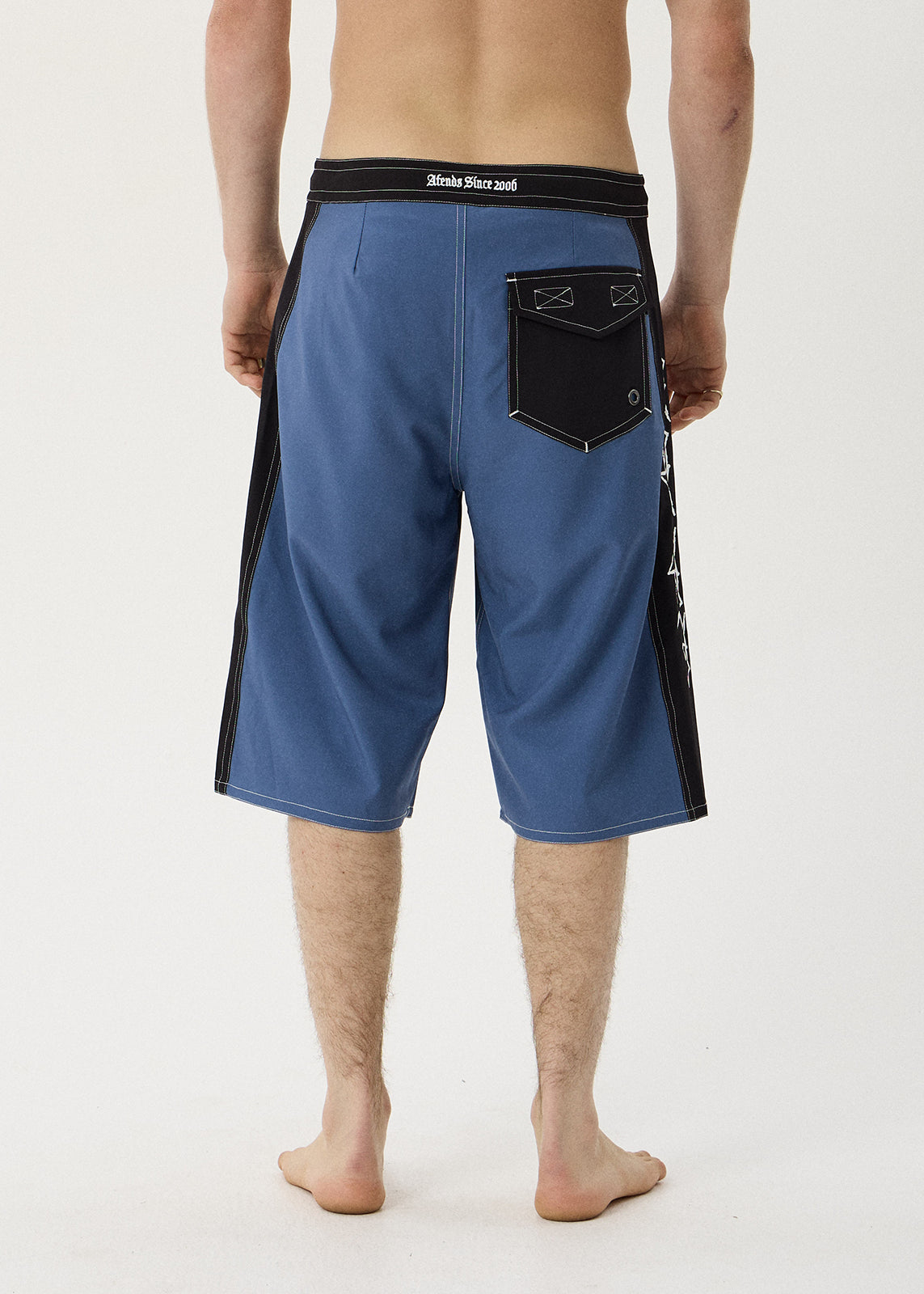 AFENDS Constellation - Surf Related V2 Boardshort 24" - Slate Blue