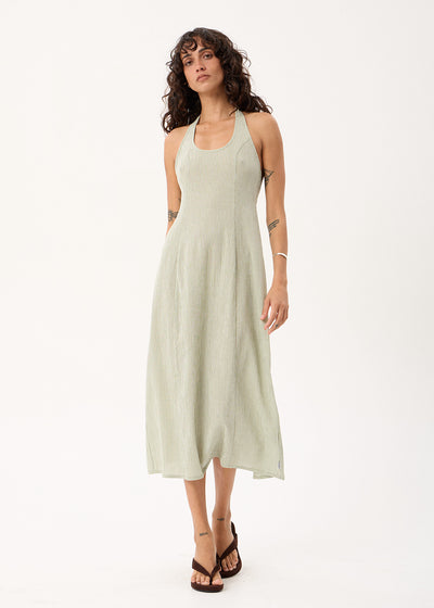 AFENDS Maya - Maxi Dress - Indy Sage Check