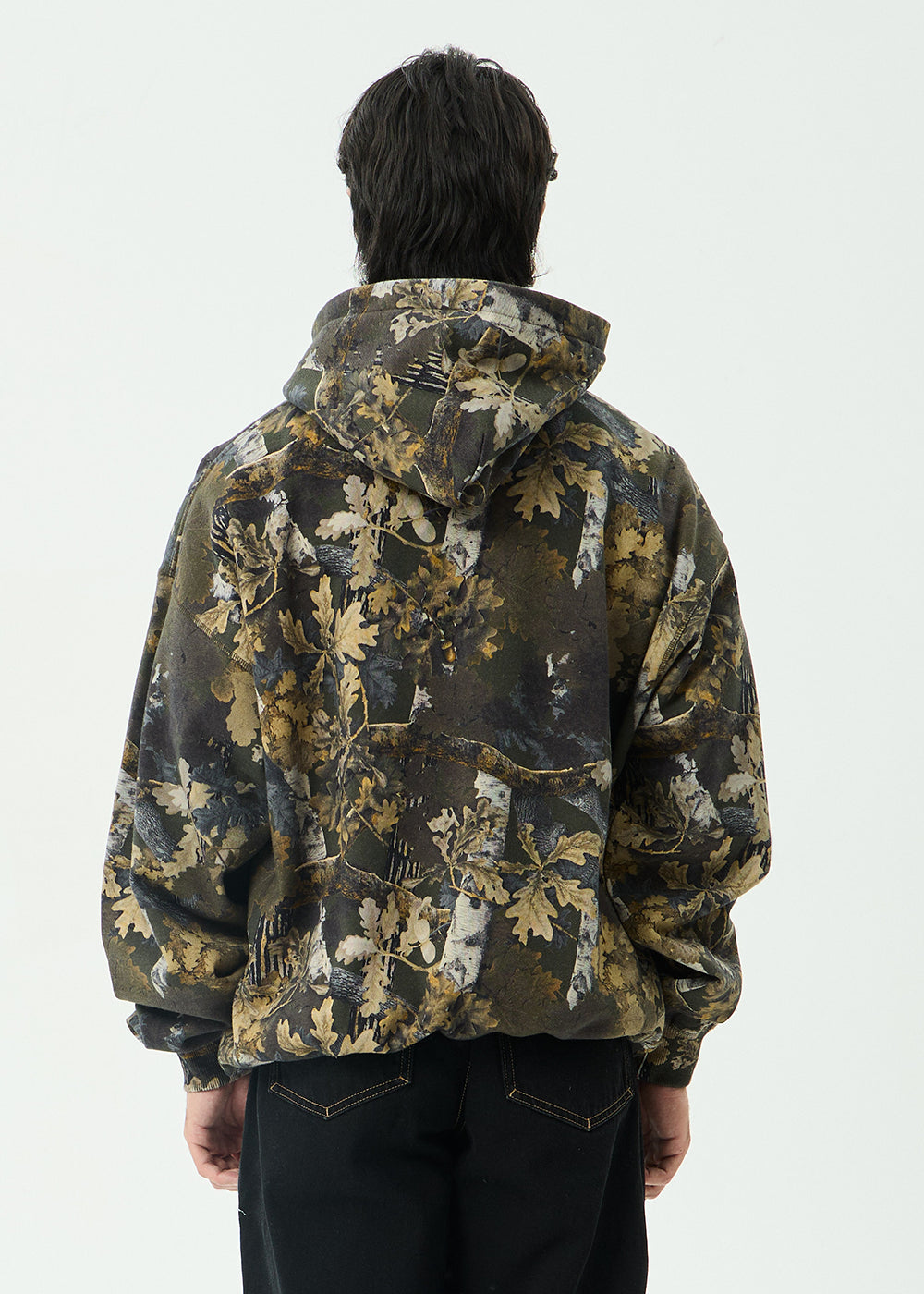 AFENDS Mens Find Me - Pull On Hood - Find Me