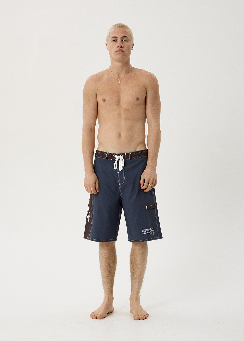 AFENDS Yang - Surf Related V2 Boardshort 21" - Charcoal