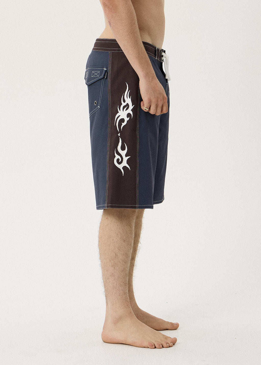 AFENDS Yang - Surf Related V2 Boardshort 21" - Charcoal
