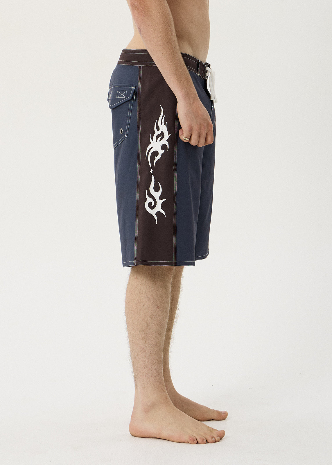 AFENDS Yang - Surf Related V2 Boardshort 21" - Charcoal