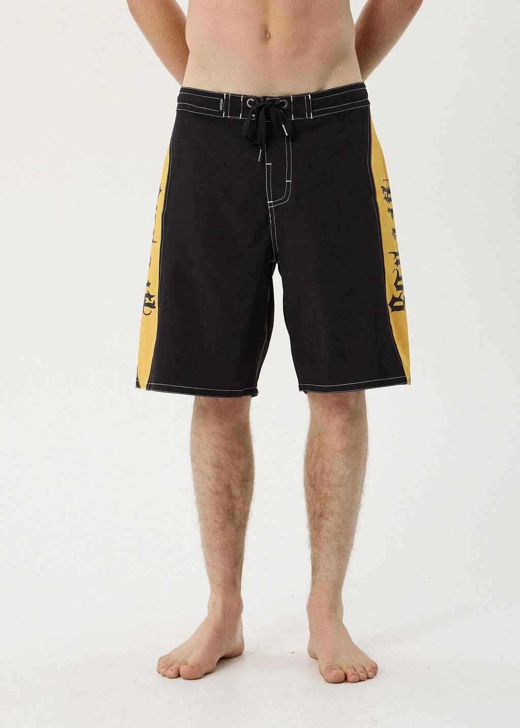 AFENDS Mirror - Surf Related V2 Boardshort 20" - Black