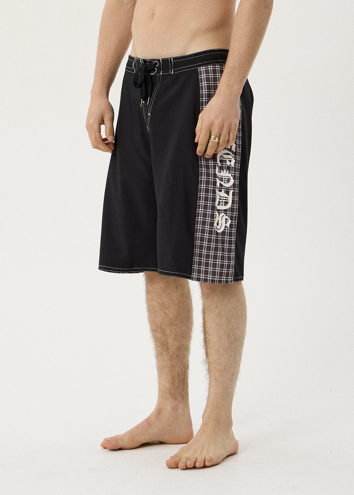 AFENDS Echo - Surf Related V2 Boardshort 22" - Black