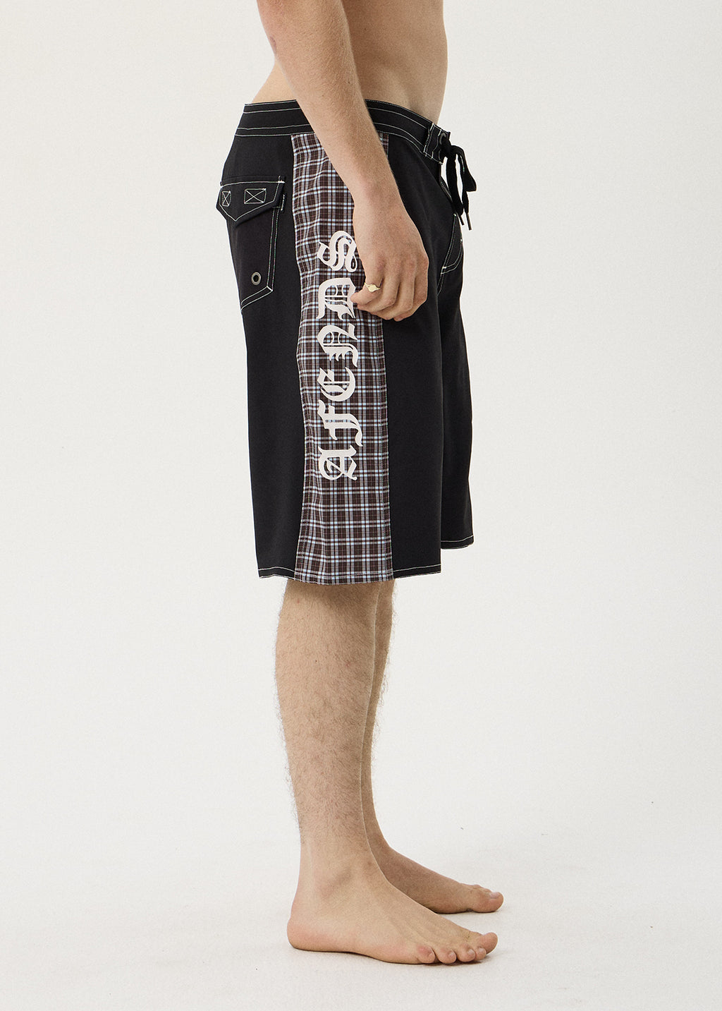 AFENDS Echo - Surf Related V2 Boardshort 22" - Black