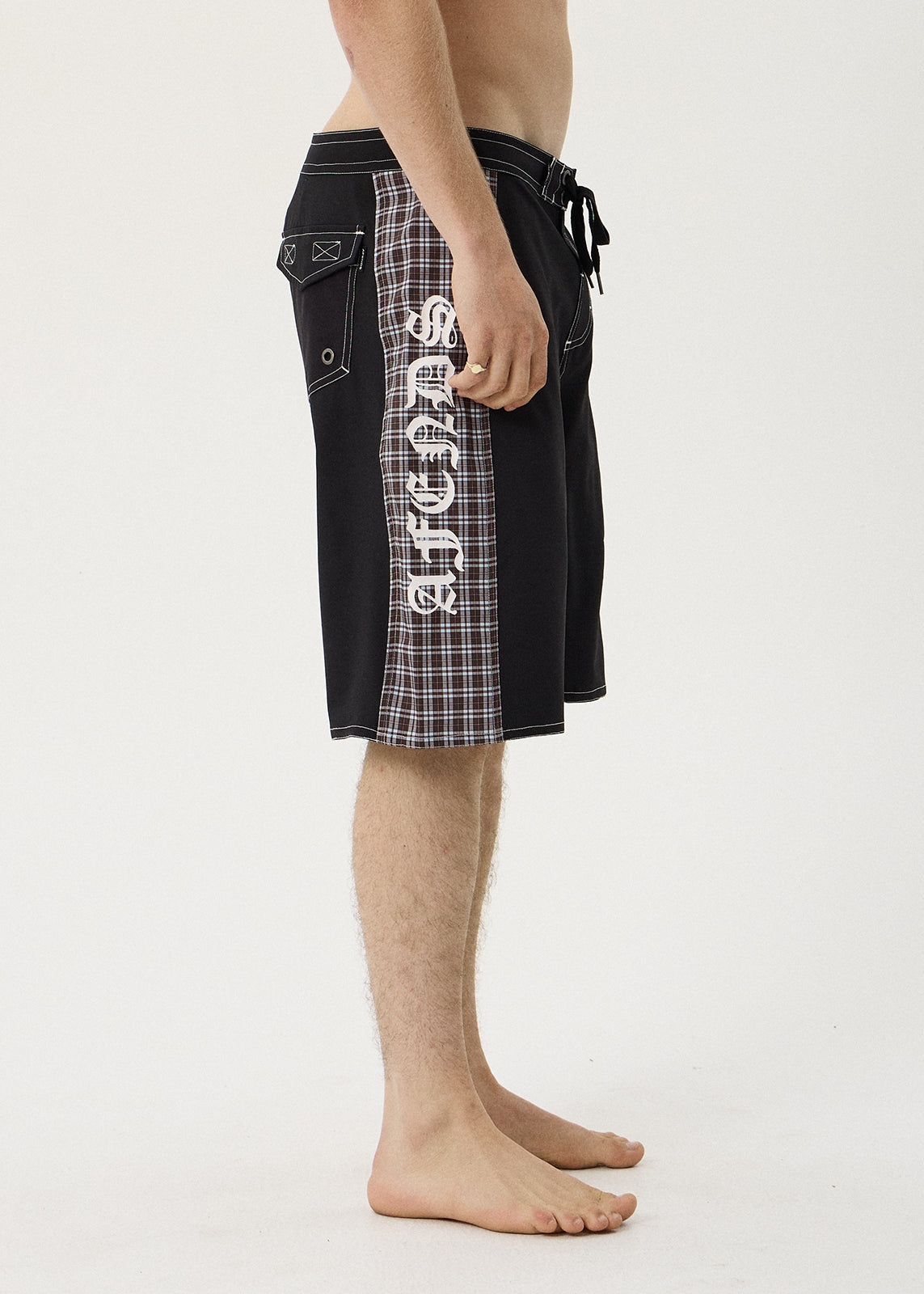 AFENDS Echo - Surf Related V2 Boardshort 22" - Black