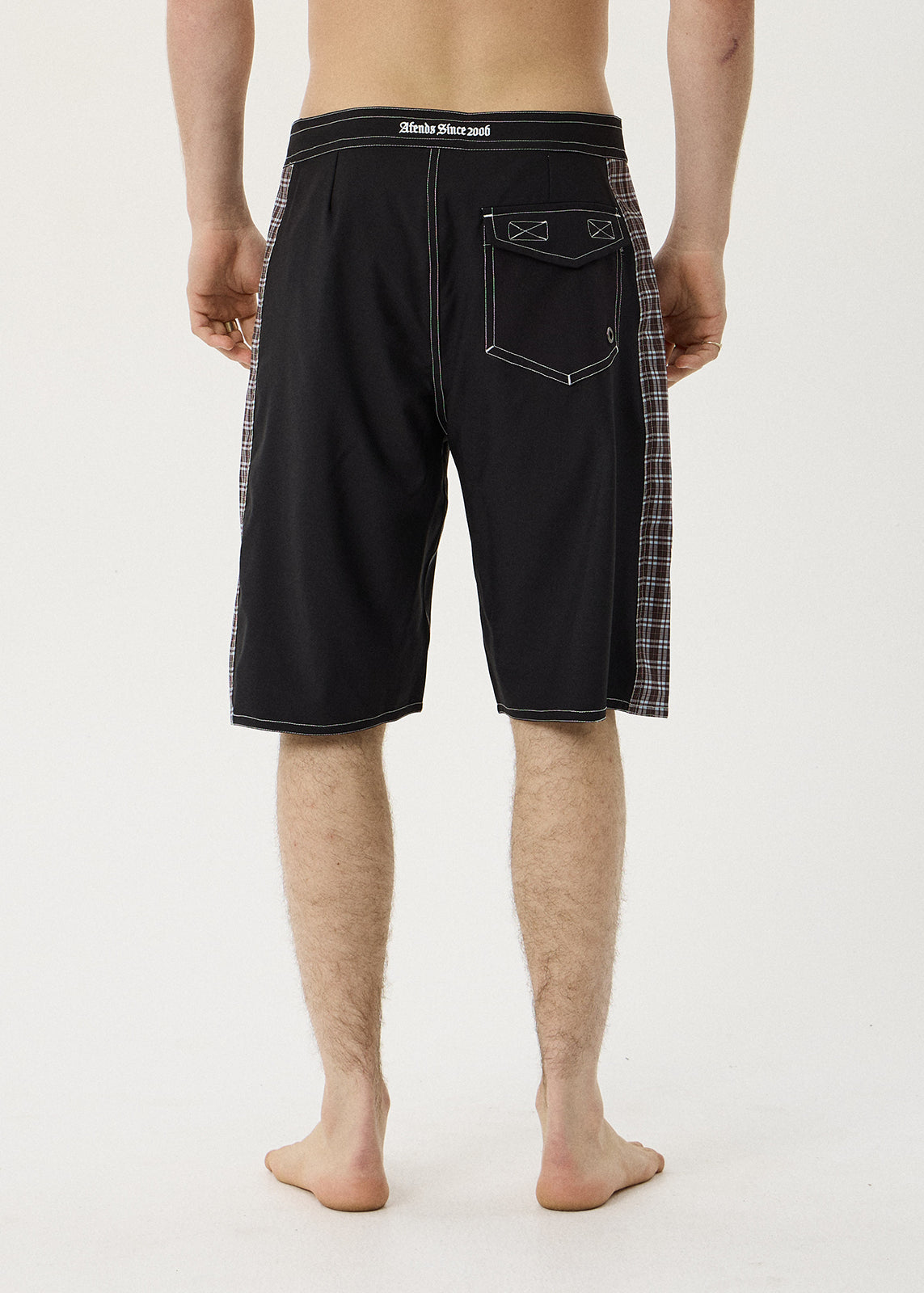 AFENDS Echo - Surf Related V2 Boardshort 22" - Black