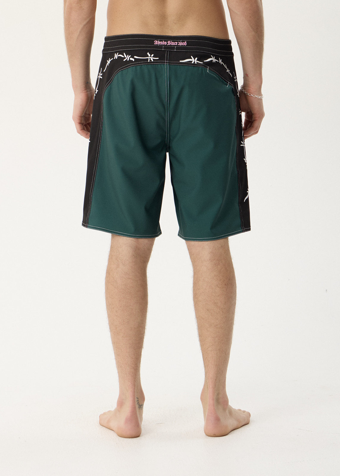 AFENDS Mens Activities - Surf Related V2 Boardshort 20" - Pine