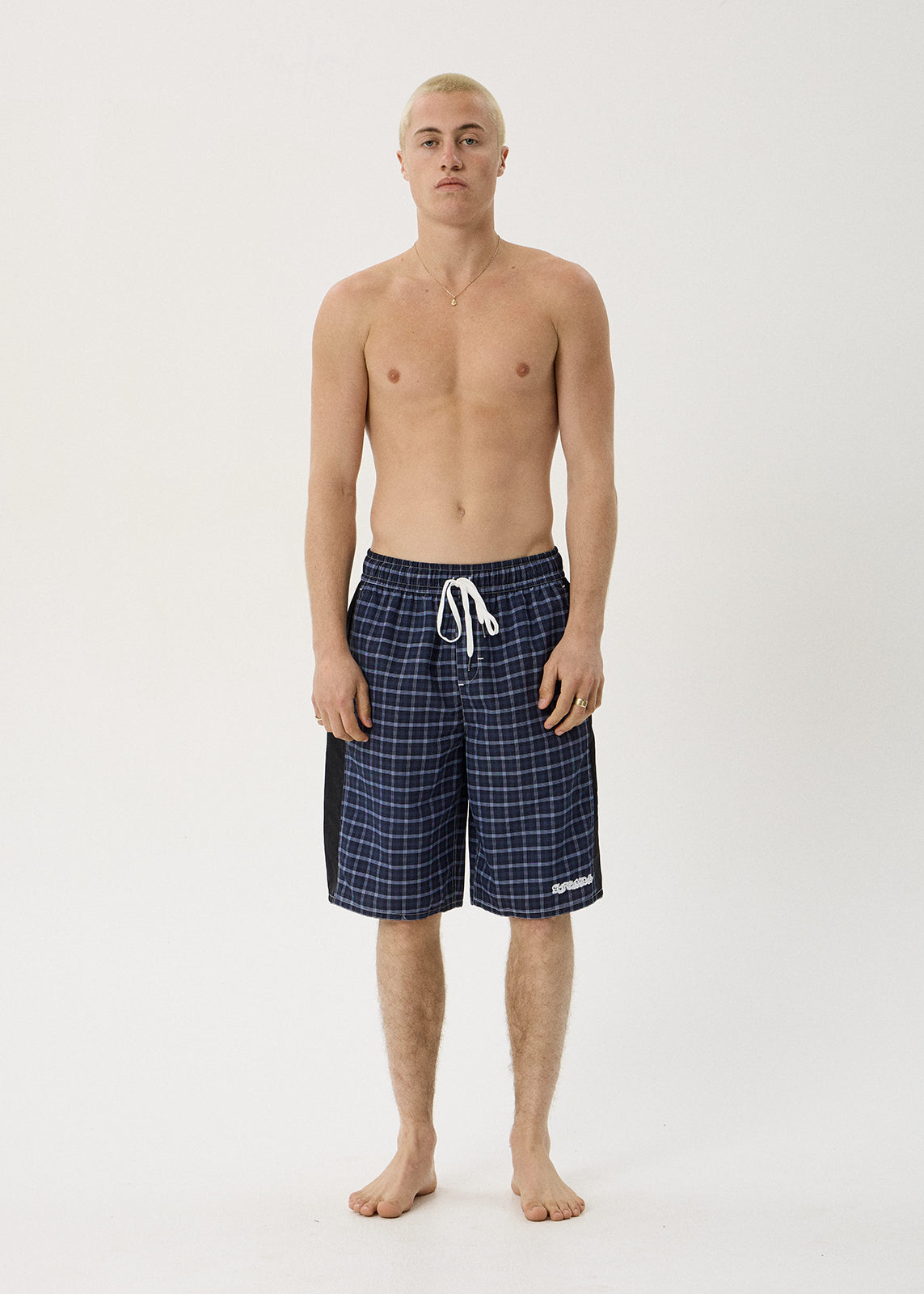 AFENDS Peril - Swim Short 22" - Midnight Check