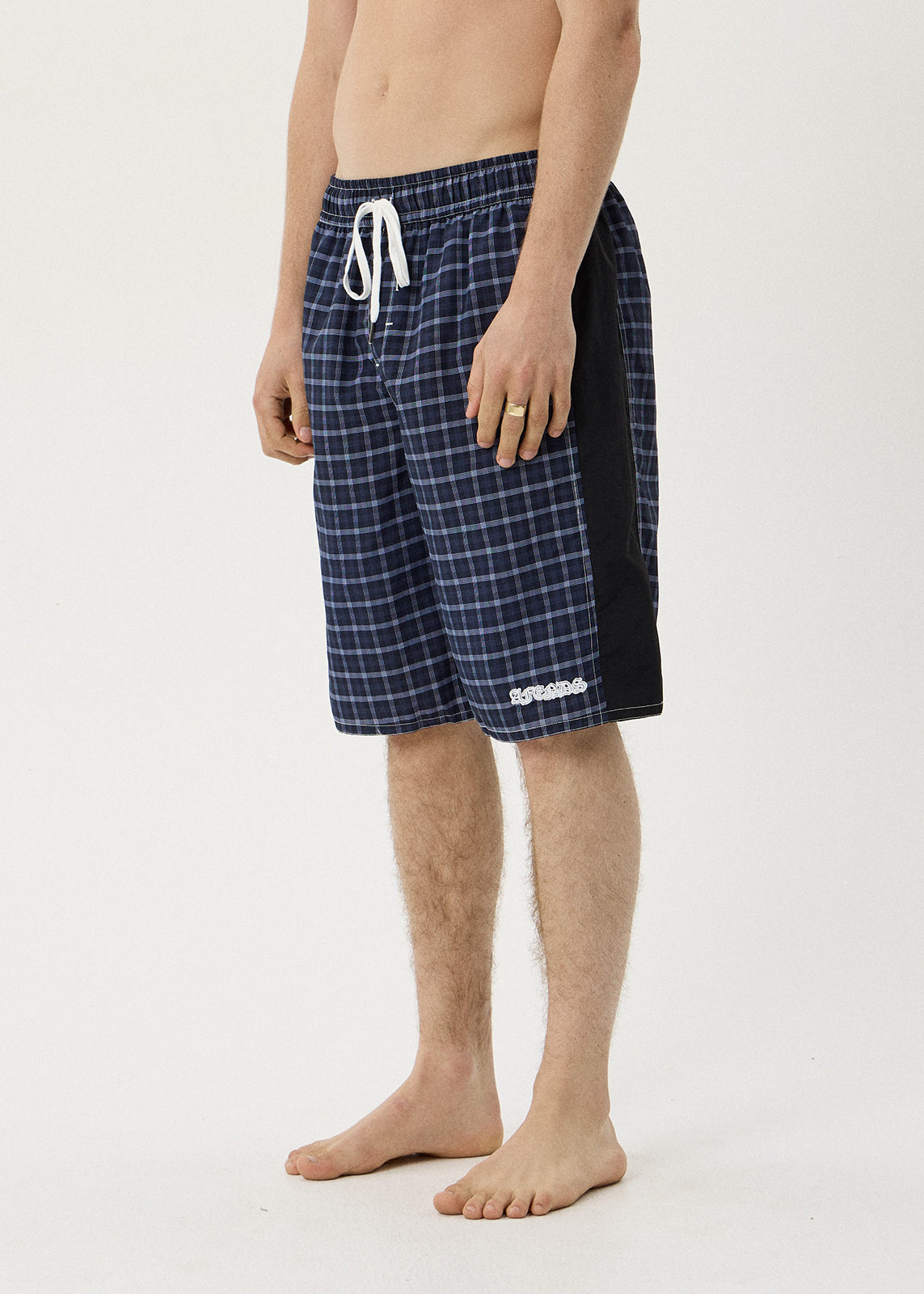 AFENDS Peril - Swim Short 22" - Midnight Check