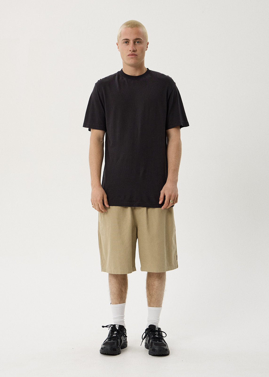 AFENDS Ninety Eights - Oversized Short 21" - Sand