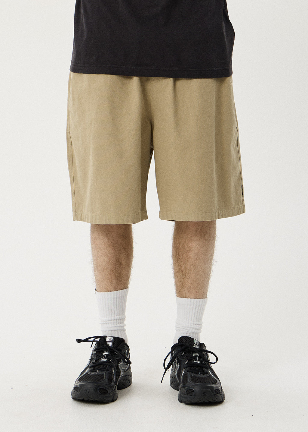AFENDS Ninety Eights - Oversized Short 21" - Sand