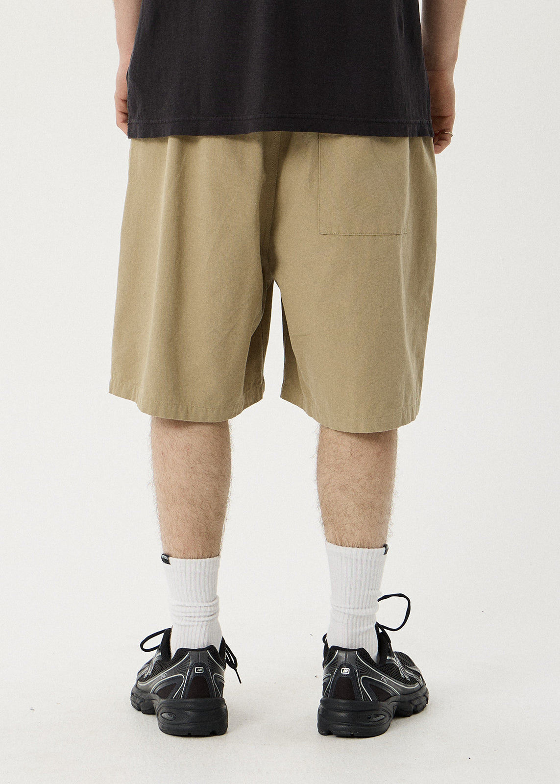 AFENDS Ninety Eights - Oversized Short 21" - Sand