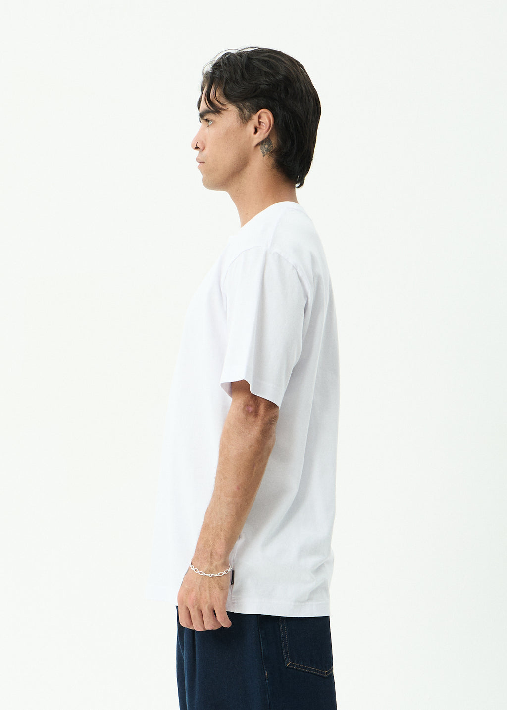AFENDS Core - Retro Tee - White