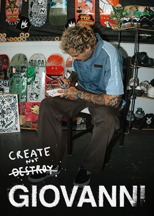 AFENDS News|CREATE NOT DESTROY - GIOVANNI