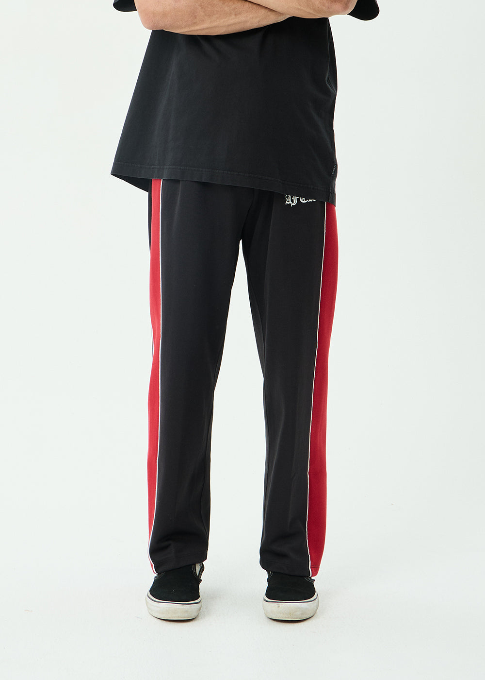 AFENDS Mens Holloway - Track Pant - Black