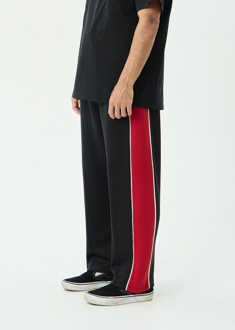 AFENDS Mens Holloway - Track Pant - Black