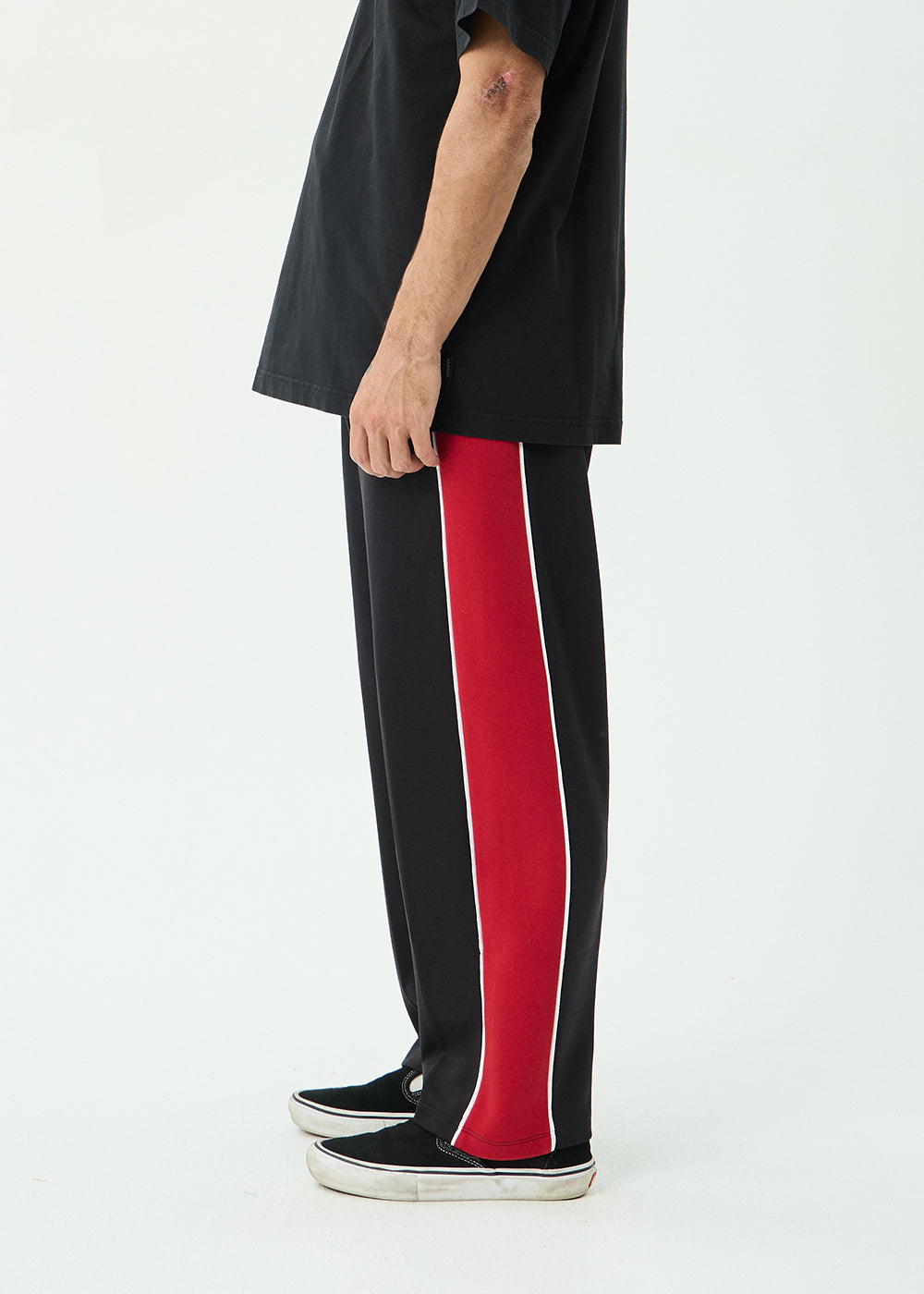 AFENDS Mens Holloway - Track Pant - Black