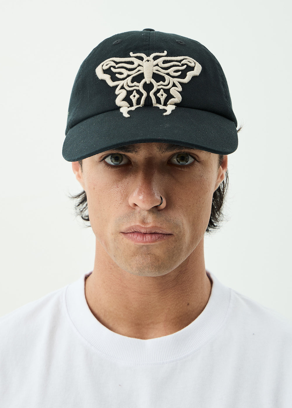 AFENDS Womens Rise - Panelled Cap - Black