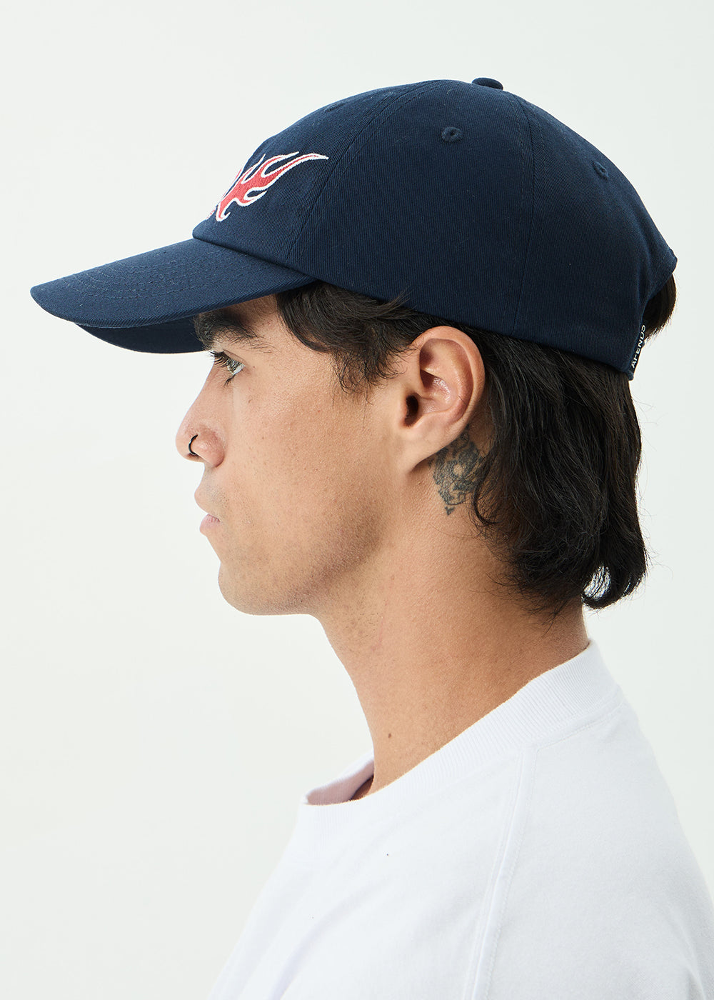 AFENDS Womens Desert Rose - Panelled Cap - Navy